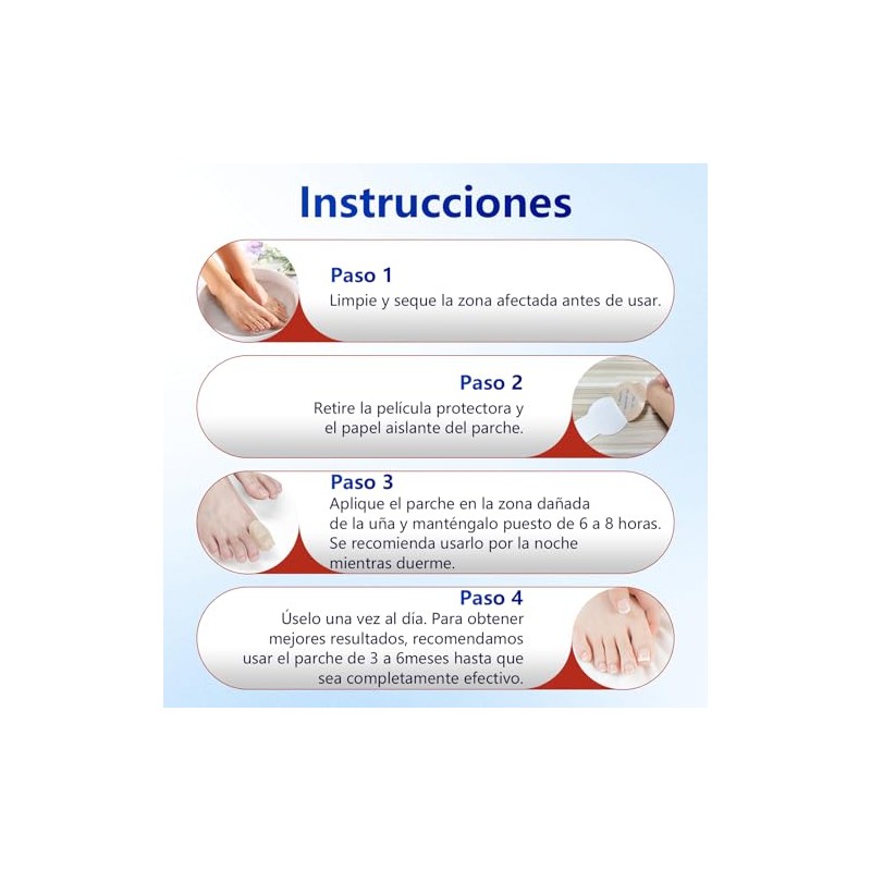 2PCS Parches De Cuidado Para Las Uñas,Parche Reparador de Uñas