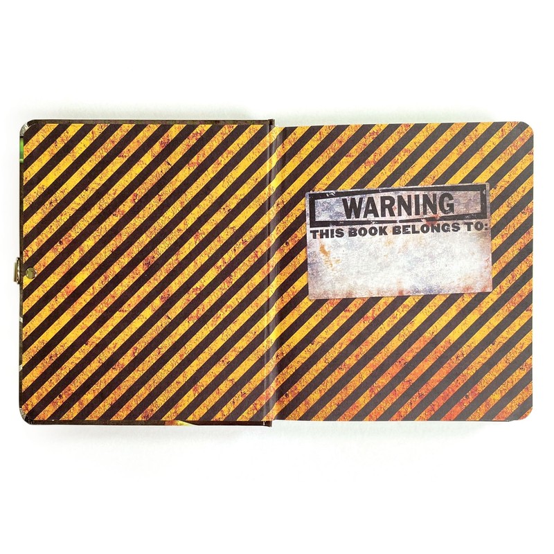 Playhouse Radioactive Glow in The Dark Lock & Key Lined