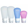 Deluxe Silicone Travel Bottles Leakproof TSA Approved BPA Free Food