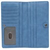 Alldaily - portafolios de piel ultrafina para mujer, con bloqueo