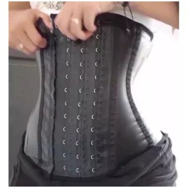 TOBEAUTY Faja Tipo Colombiana Reductora De Látex 4 Hileras De Broches