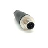 Elecbee 2PCS M12 8-Pin Connector Plug, 12 mm Sensor Cable