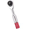 Eyech 1/4" Stubby Ratchet Wrench, 2 in 1 Magnetic Tail Bit Socket Wrench,72 Tooth Mini Ratchet and Bit Driver, Socket&Bit Driver, Electroplated Polished Surfaces