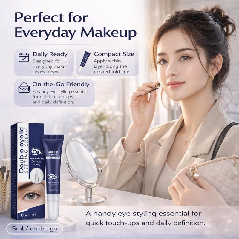 2PCS Eyes Big Lifting Eyelid Defining Cream, Invisible Eyelid Lifting