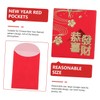 Ciieeo 2sets Chinese Year Red Envelopes Paper Packets Luck Money