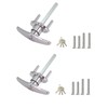 Garage Door Lock T-Handle Locks Latch Replacement Parts with 4