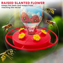 Hummers Galore Hummingbird Feeder Bee Guard Base (Only Compatible with Hummer's Galore Feeders)