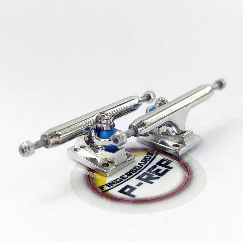 P-REP V2 Performance Fingerboard Trucks (34mm, Chrome)