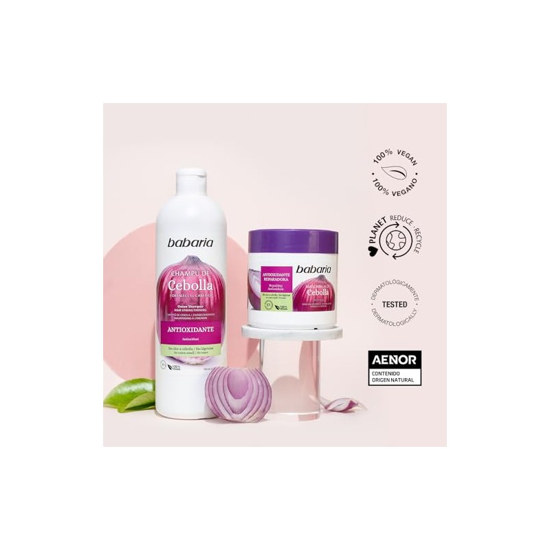 Babaria Mascarilla Hidratante Cebolla 400 ml
