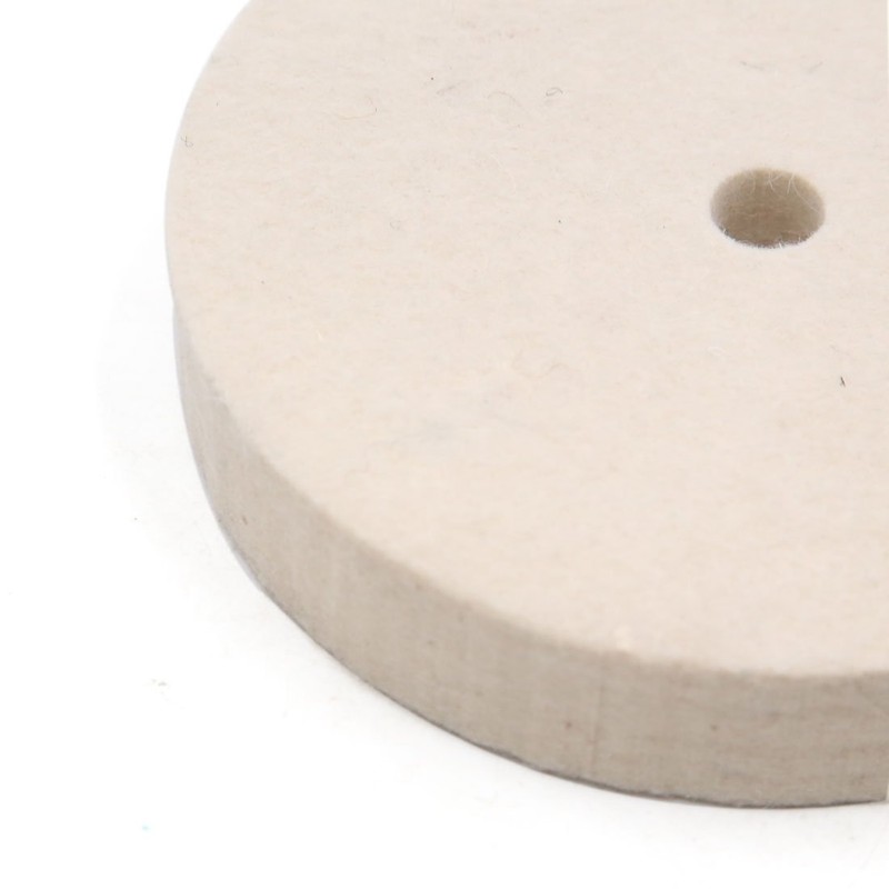 sourcing map 5 Inch Diameter 20 mm Thick Felt Round