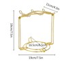 SJORHNUS Tea Cups Holder,Gold Metal Coffee Cup Tea Cups Rack,Foldable