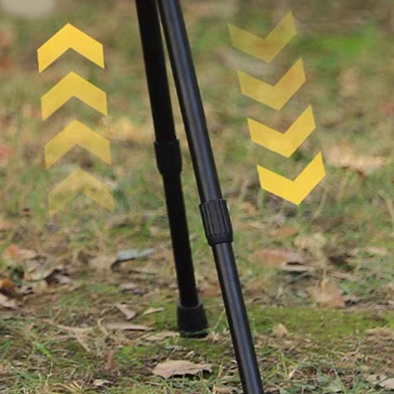 NIZUUONE Folding Camping Table Legs, DIY Aluminum Alloy Foldable Table