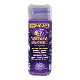 Wizards - Water Bandit Machine Washable Multi Purpose Synthetic Drying Chamois for Autos, Trucks, Boats, Motorcycles, and Homes, King Size 27"x17"