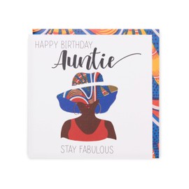 Kindred X Afrotouch - Happy Birthday - Auntie Card