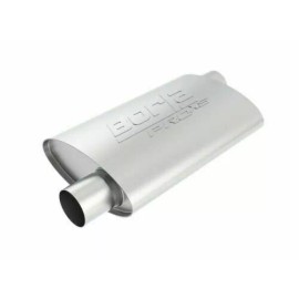 Borla 40352 Universal Pro-XS Exhaust Muffler Offset in / Offset out Oval 2.5in