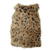 Pet Leopard Print Cloak Cute Retro Stylish Puppy Plush Jacket