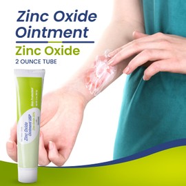 Nivagen Nivagen Zinc Oxide Ointment USP 20% | For Diaper Rash, Chafed Skin, Protects From Wetness, Relief From Poison Ivy, Poison Oak, & Poison Sumac | 2oz Tube Of Zinc Oxide