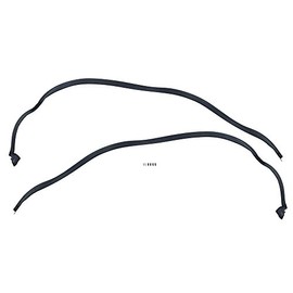 Auto Krafters Compatible/Replacement For Roof Rail Weatherstrip LH-RH Pair 1965-66 Mustang Fastback GT Seals Gaskets (C5ZZ-6351222-3)
