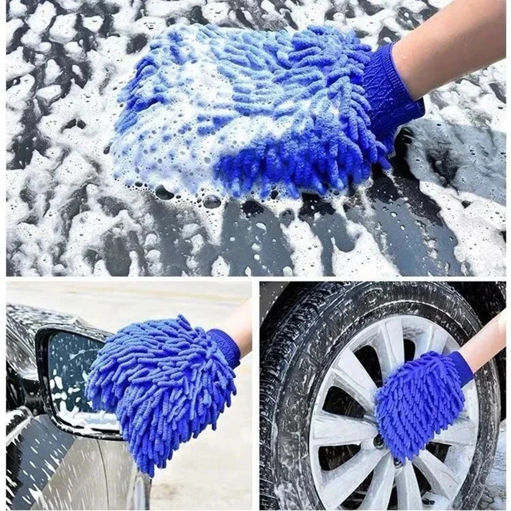 car washer mitt microfiber