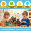 Wattlink Magnetic Building Blocks Set, 200 Pieces Pixel Style Construction
