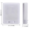 Facon LED 12V RV Puck Light Single Dome Cabinet Light,
