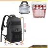 Tactical Cooler Backpack Insulated Waterproof Leak Proof Multi-Purpose Lunch Bag