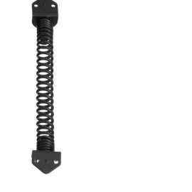 Everbilt 11 in. Black Adjustable Tension Self Closing Gate Door Spring 15470