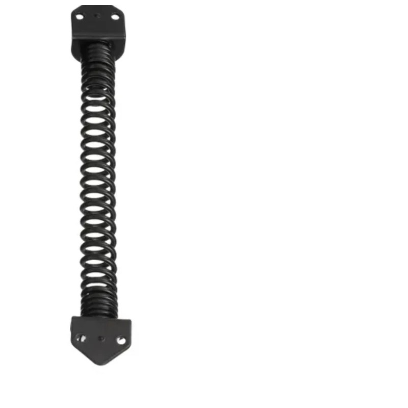 Everbilt 11 in. Black Adjustable Tension Self Closing Gate Door