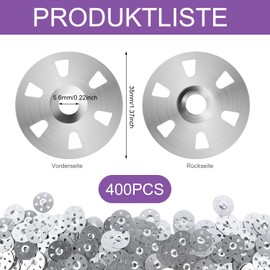 Washers Washers 400 Pieces Insulation Plates Washers 35 mm Diameter Washers with 6 Claws Stainless Steel for Plasterboard Extruded Plate Composite Panels