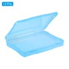 PATIKIL 5x7 Photo Storage Box, 2 Pack Photo Boxes Storage