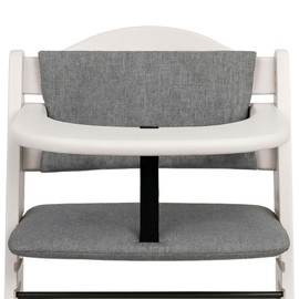 Seat Reducer for High Chair, Baby Seat Cushion, Chair, 2 Pieces, Children's Seat Cover for Hauck and Stokke High Chair Cover for Stair High Chair and Baby Chair, Grey