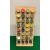 GameCraft Miniatures Vertical Paint Rack, Half - 26mm, for Vallejo