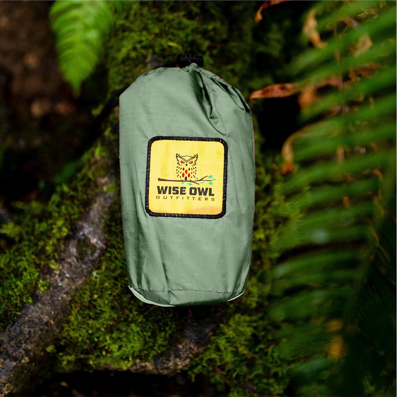 Wise Owl Outfitters Hammock Rain Fly – Waterproof Camping Tarp