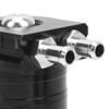 Car Oil Catch Can Internal Baffle Dual Chamber Filter Aluminium