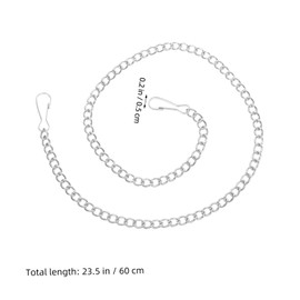 Operitacx 10pcs Advertising Tag Chain Billboard Chain Metal Plant Hanger Wind Chime Hanger Decorative Easy Install