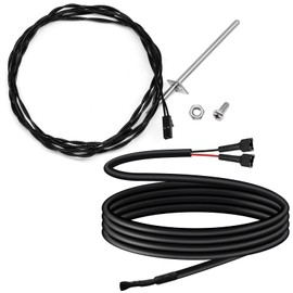 Hiorucet 3-20-00744 Black ESP Thermistor Probe & 3-20-00906 Sensor Thermostat Probe for Harman Accentra FS, P61, P68, Advance, PC45, XXV, P61A, Accentra Insert, P38, Invincible Insert, Invincible RS