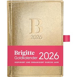Brigitte Gold Calendar 2026 - Book Calendar - Pocket Calendar - Lifestyle - 10 x 14 cm