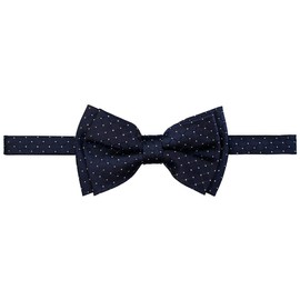 Retreez Check Textured Woven PRE-TIED Boy 's de microfibra lazo - varios colores, Azul marino