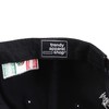 Hecho En Mexico Eagle 3D Bordado Flat Bill Snapback Gorra,
