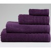 Luxury linenHall 650gsm Plain Aubergine Purple Hand Towel (SEE SIZE