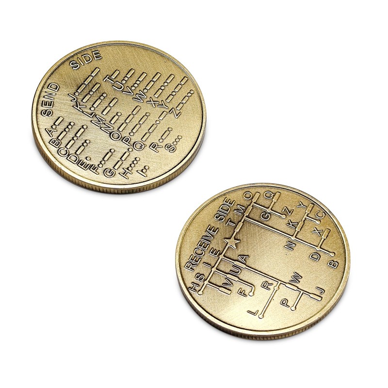 Putikeeg Morse Code Commemorative Coin - Unique Collector's Coin with