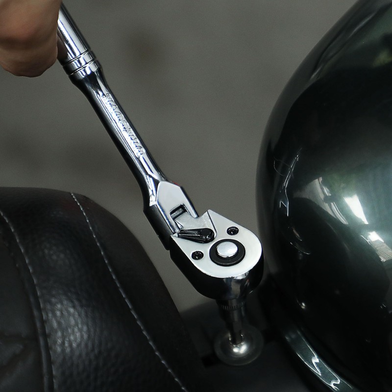 UYECOVE 1/2 Inch Drive Ratchet, Flex Head Ratchet 1/2 Ratchet