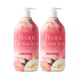 Happybath 해피바스 피오니 블로썸 바디워시 900g x2개 Happy Bath Pione Blossom Body Wash 900g x2