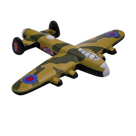 Lancaster Bomber Aircraft Fidget Toy - Squishy Foam Stress Reliever - Iconic Dambusters Plane Aviation gift for adults and kids