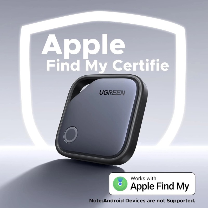 UGREEN FineTrack Bluetooth Tracker Tag/ Smart Finder Apple Devices Compatibility