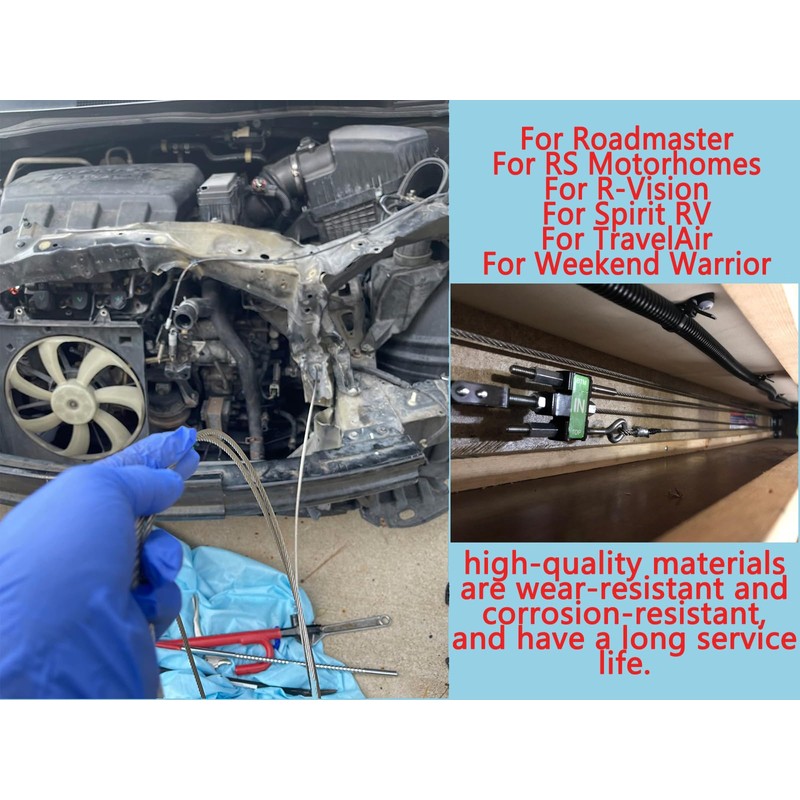 HCLLPS Universal 304 Stainless Steel Accuslide Cable Repair Kit 22305,