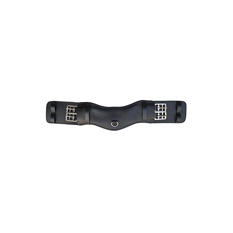 SIE Leather Dressage Strap Stress Relief Strap Black 22"