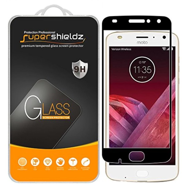 Supershieldz (2 Pack) Designed for Motorola (Moto Z2 Play) Tempered