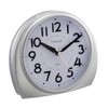 5.5" Silent Analog Alarm Clock Non Ticking, Gentle Wake, Beep