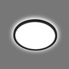BRILONER - LED Ceiling Light with Indirect Light, Flat, IP44